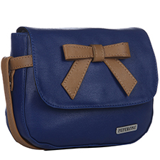 peperone charlayne blue handbag