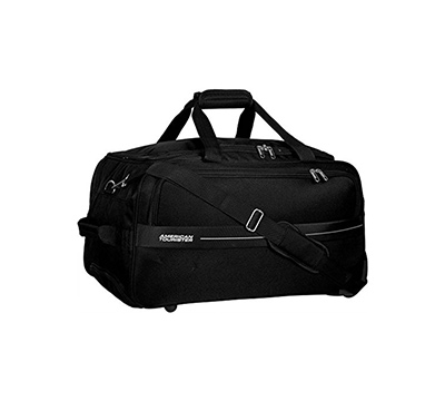 american tourister wheel duffle marco 55cm black